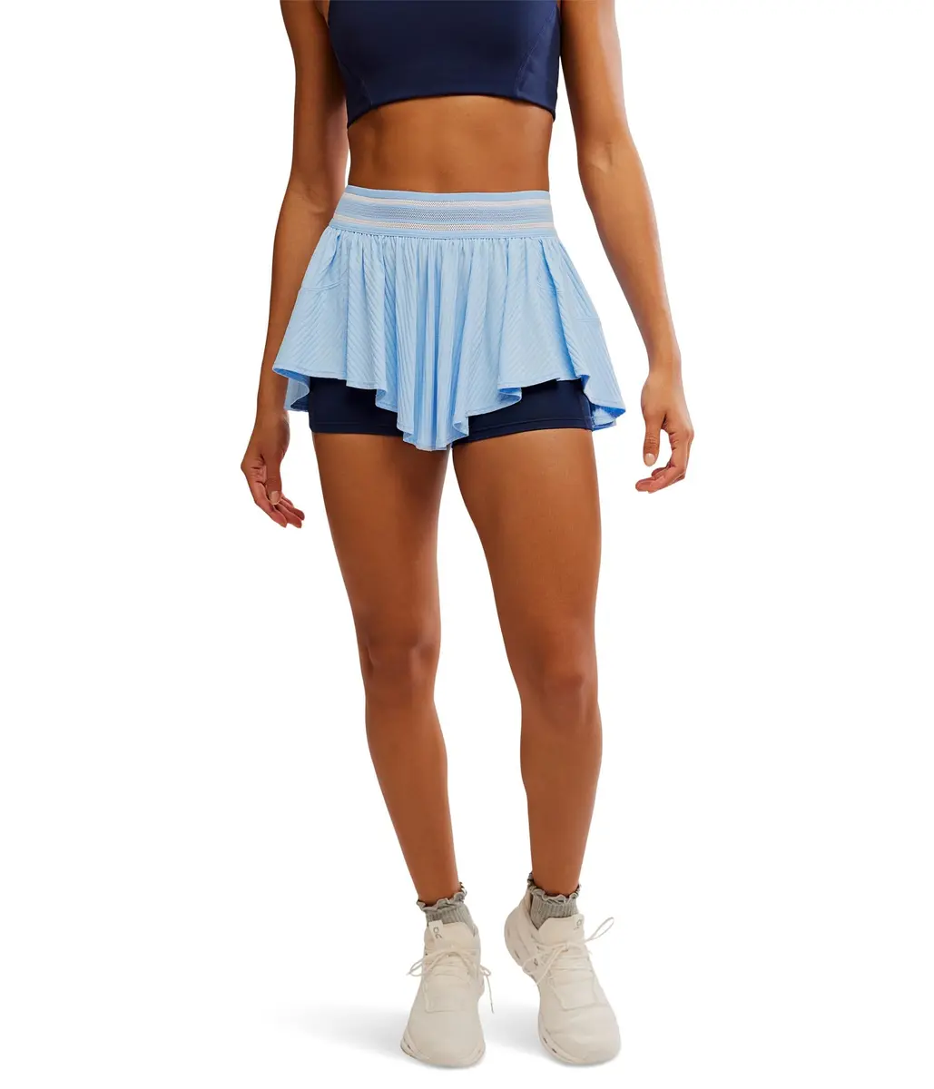 FP Movement Sultry Shorts High Dive LG (Women's 12) One Size | High Waist Athletic Mesh Shorts - main product image