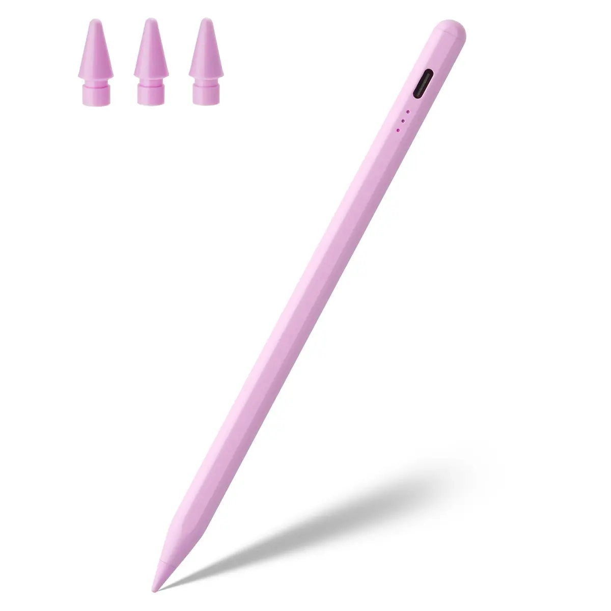 Waiktyne Purple Stylus Pen for iPad 11th-6th Gen, Pro 13" M4, Air M3 M2, Mini A17 Pro | Tilt Sensitive Active Stylus - main product image