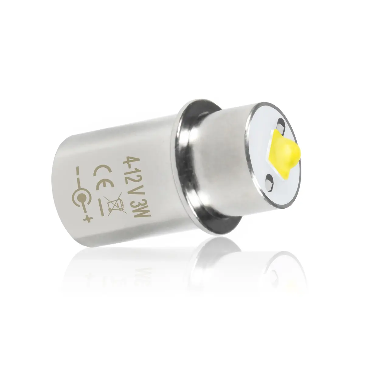 HQRP 10-Pack High Power 3W LED Bulb Compatible with Maglite 3D 4D 5D 6D / 3C 4C 5C 6C / 3-4-5-6 D/C Cell Torch Flashlights - view 9