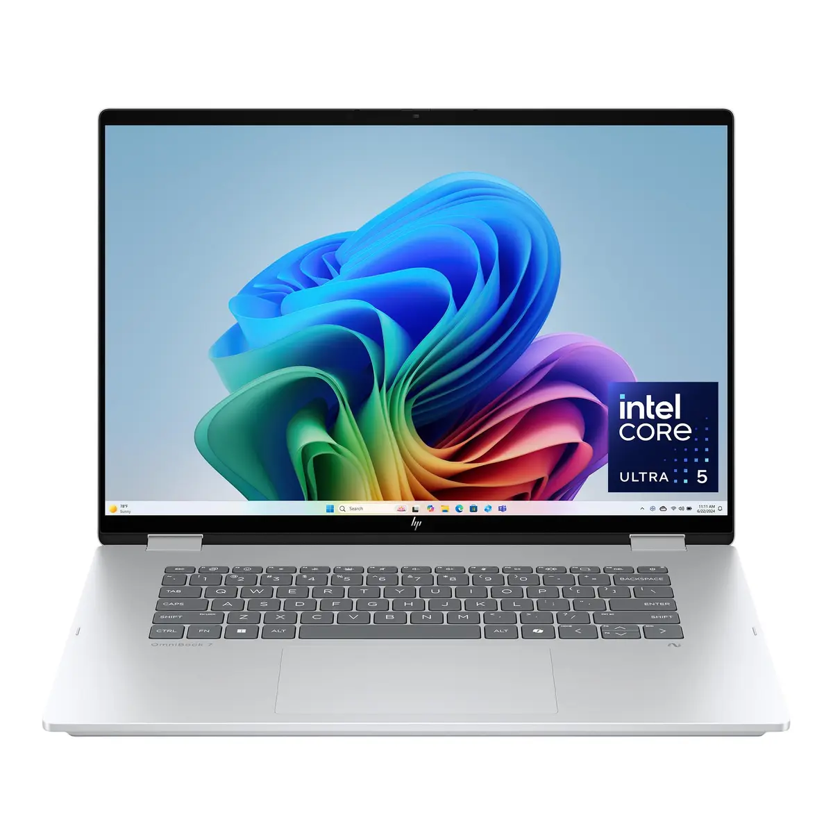 HP OmniBook 7 Flip 16-inch 2-in-1 AI PC | 2K Touchscreen, Intel Ultra 5, 16GB RAM, 512GB SSD - main product image
