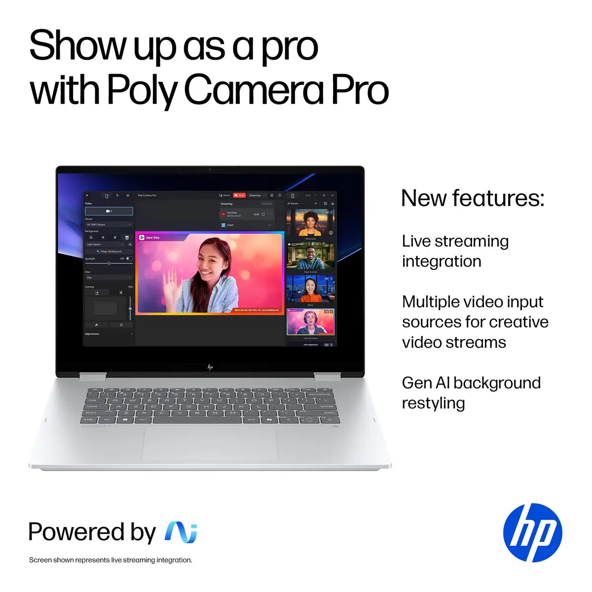 HP OmniBook 7 Flip 16-inch 2-in-1 AI PC | 2K Touchscreen, Intel Ultra 5, 16GB RAM, 512GB SSD - view 8