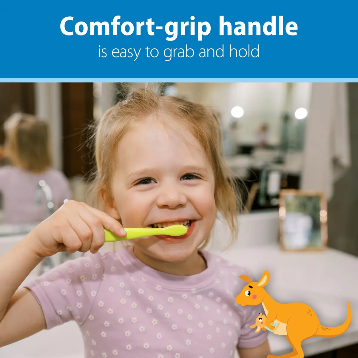 Dr. Brown's Infant-to-Toddler Toothbrush Set Soft & Gentle Manual Toothbrushes for Baby 0-3 Years – 4-Pack - view 5