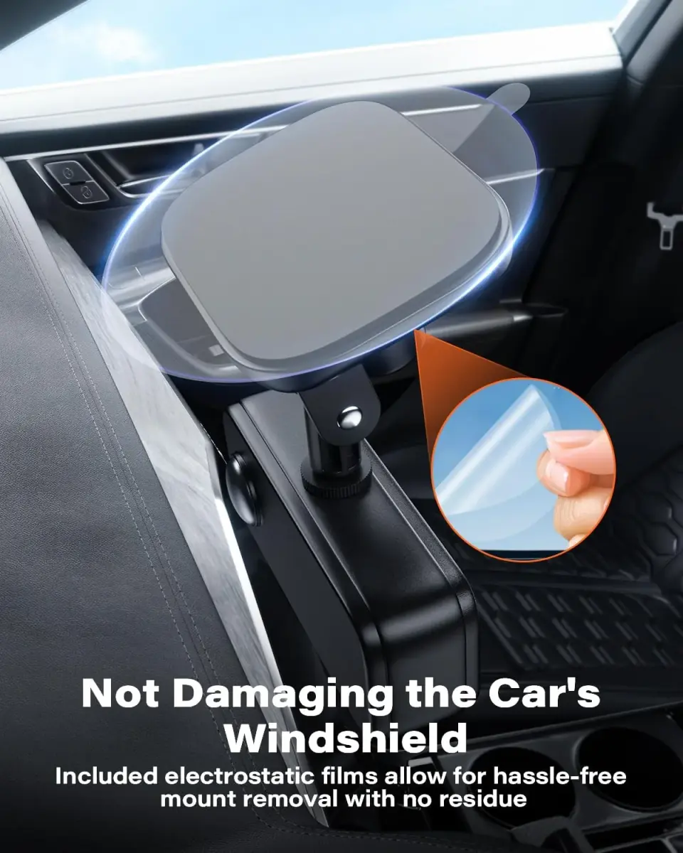 APPS2Car 3M VHB Double Sided Adhesive Pads 1.48" x 2.04" (8 Pack) | Strong Hold for Car Mounts & Accessories - view 3