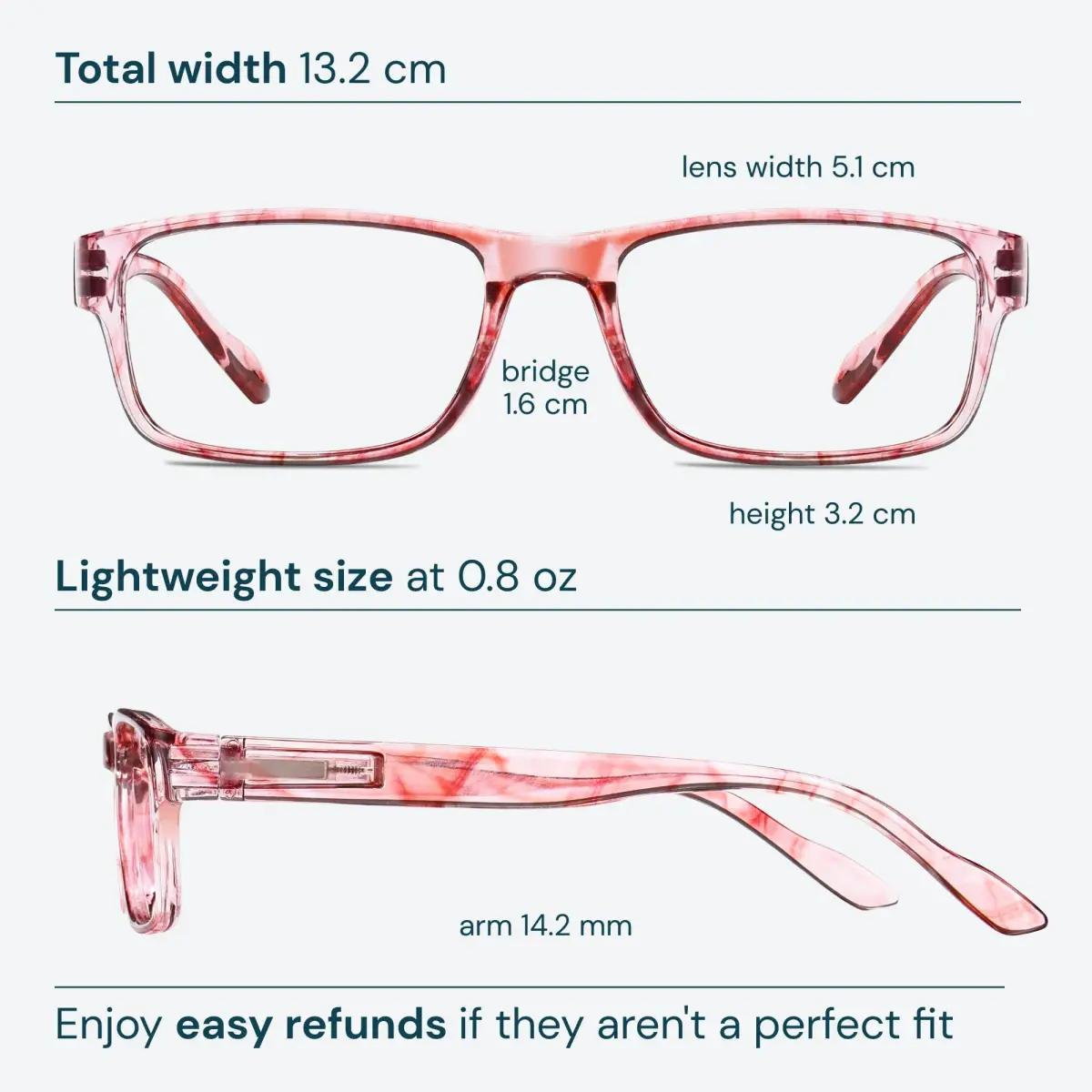 Gaoye Blue Light Blocking Reading Glasses 5-Pack | All-Day Computer Readers - view 6