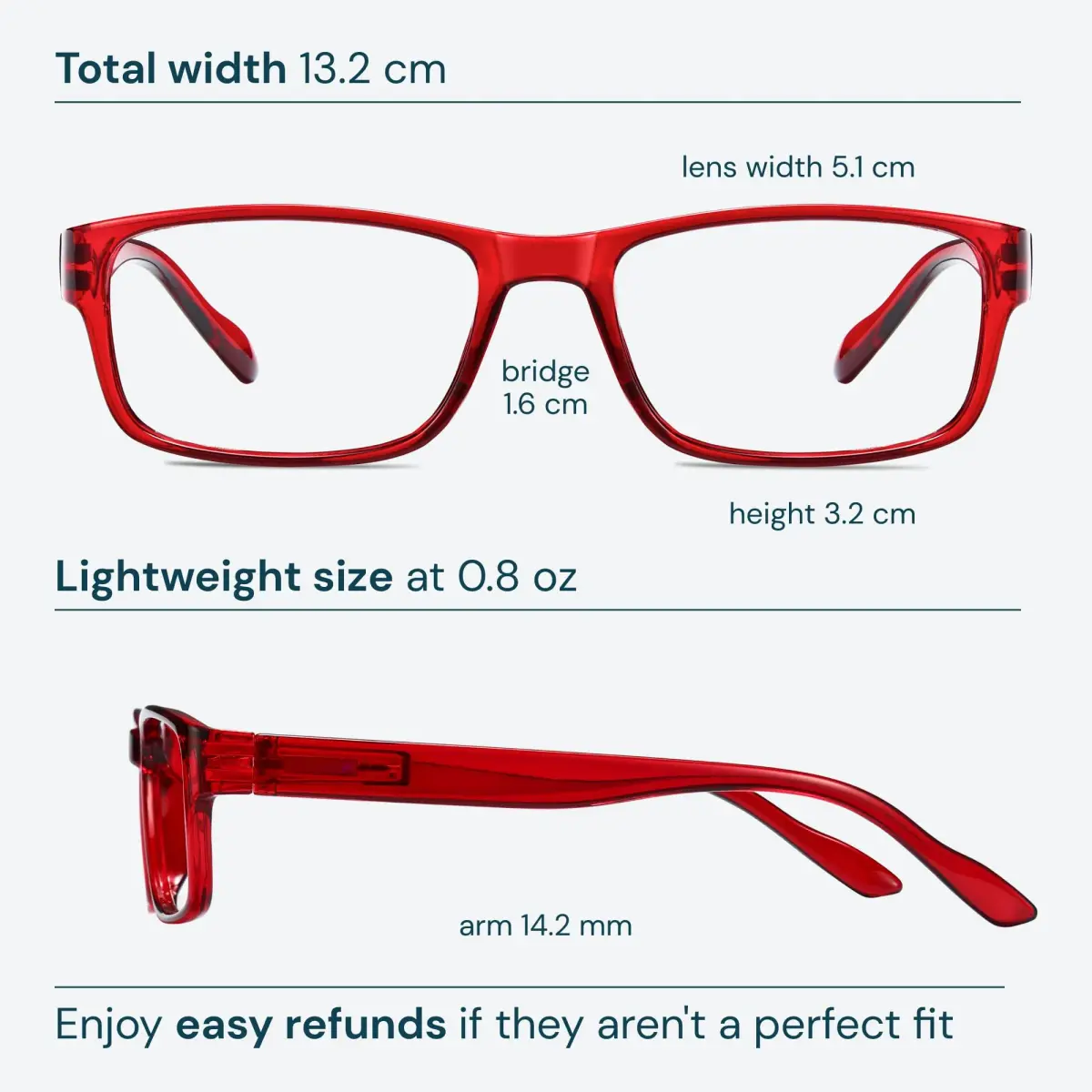 Gaoye Blue Light Blocking Reading Glasses 5-Pack | Accurate Magnification for All-Day Comfort - view 6