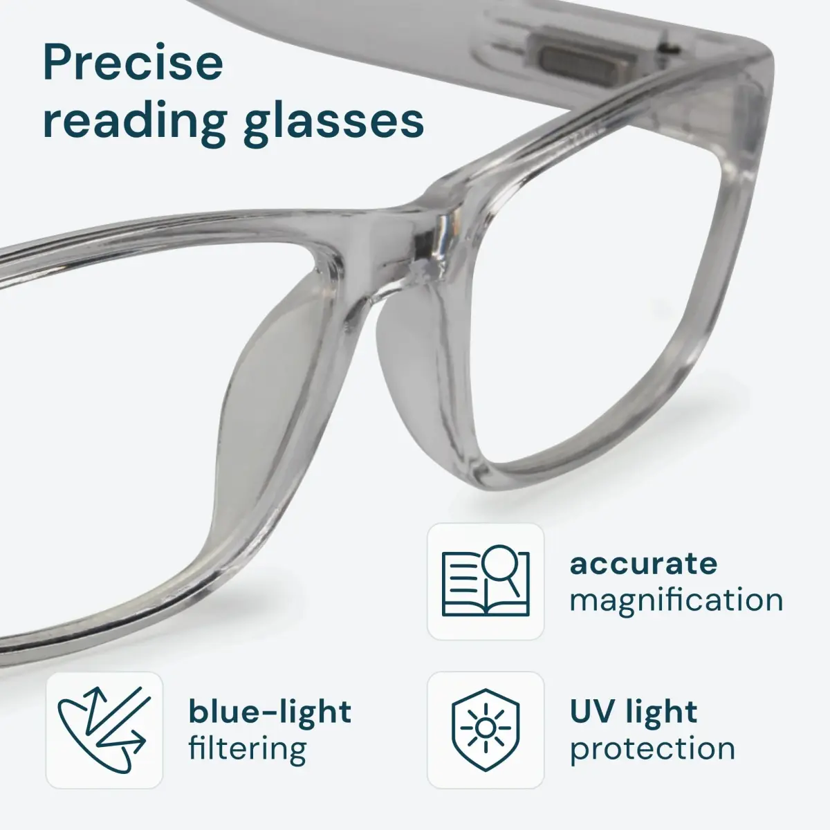 Gaoye 1.75x Professional Reading Glasses with Blue Light Protection, Clear Natural Hues (5-Pack) | All-Day Computer Readers - view 2