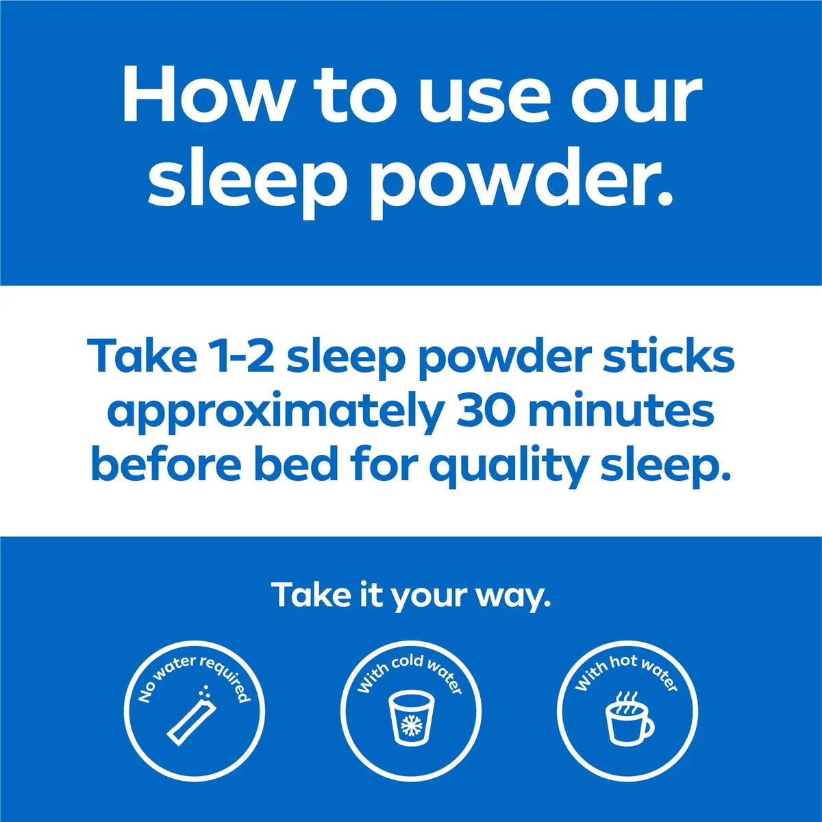 Dream Water Sleep Powder 60-Count | Sugar-Free, Gluten-Free, Natural Flavors, GABA, Melatonin, 5-HTP - view 4