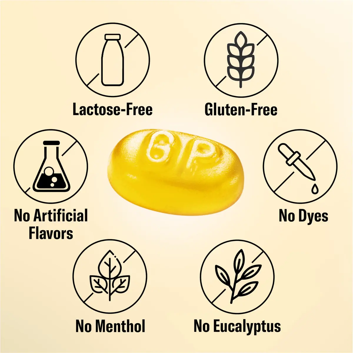 GRETHER'S Sugarfree Ginger Lemon Pastilles 3.75 oz | Swiss Sugar-Free Throat Lozenges for Dry Mouth & Voice - view 4