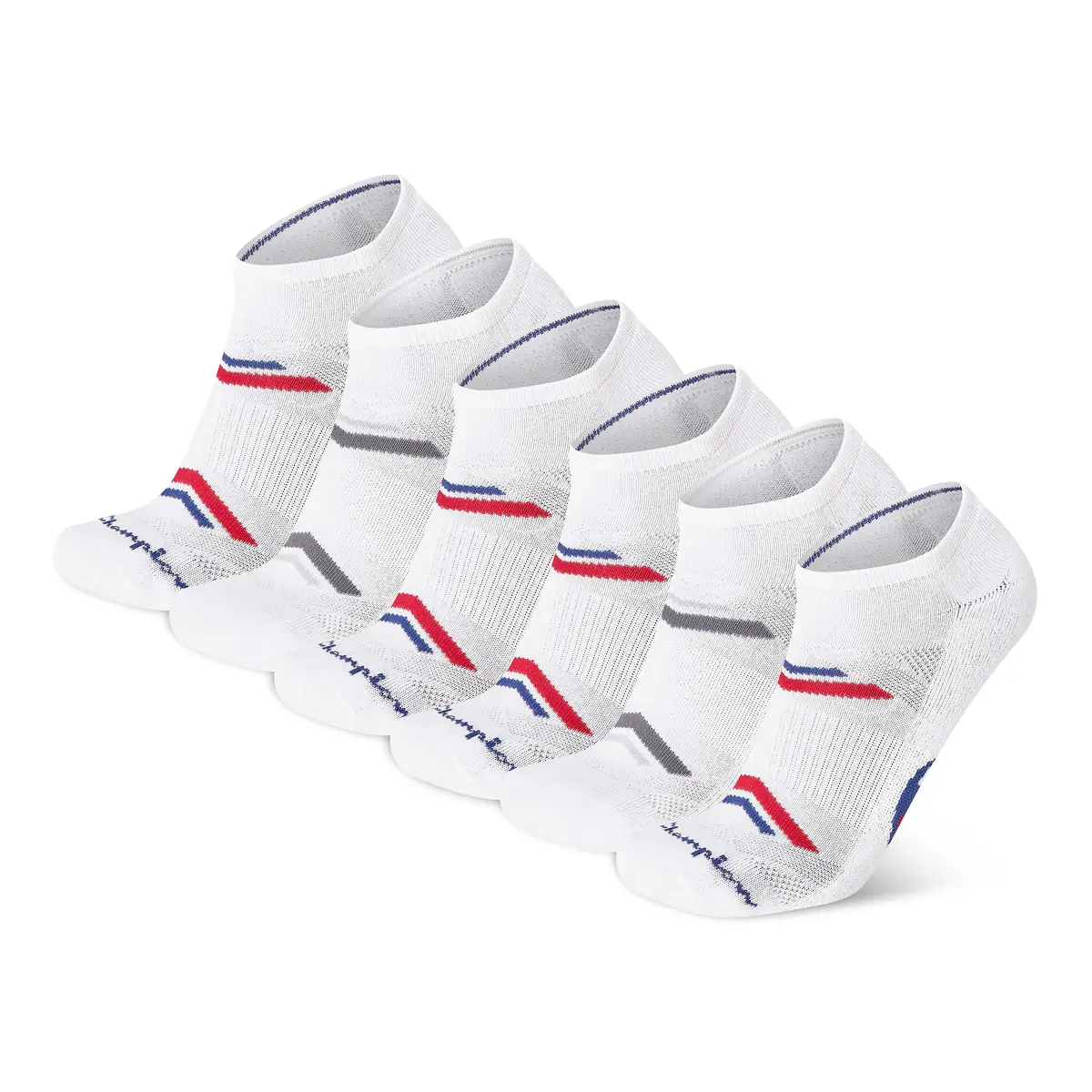 Champion Men's Low Cut Athletic Socks, 6-Pack | Moisture-Wicking, Durable Fit for Men in India - main product image