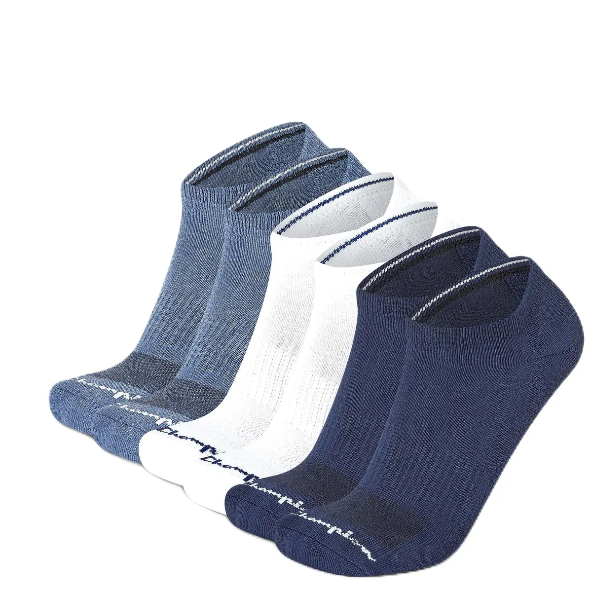 Champion Men's Low Cut Athletic Socks 6-Pack | Moisture-Wicking, Cushioned Fit for Men in India - main product image