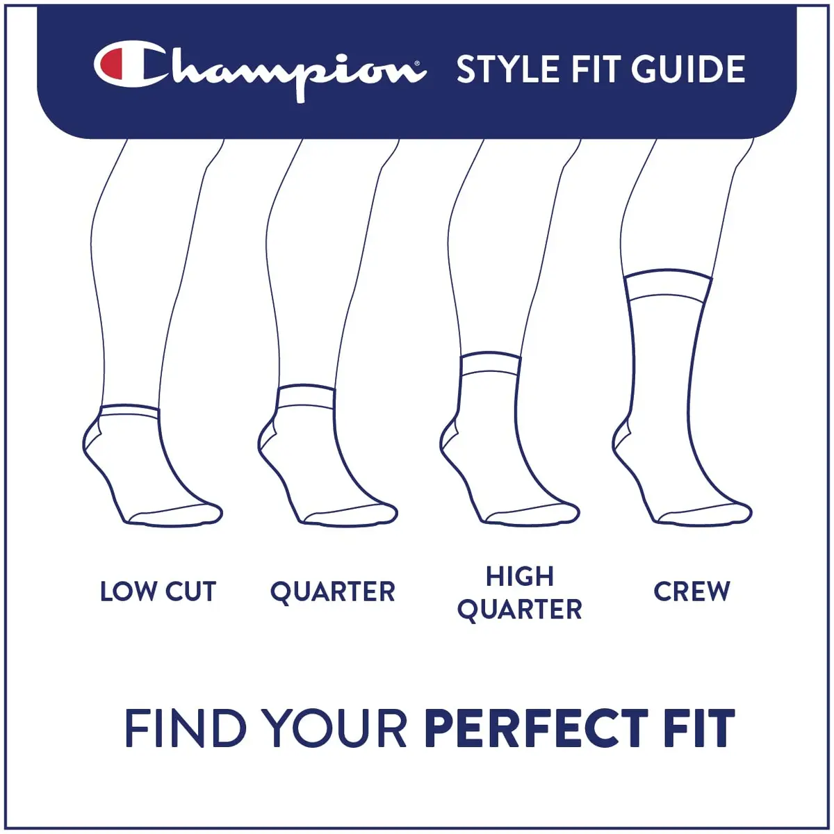 Champion Men's Low Cut Athletic Socks 6-Pack | Moisture-Wicking, Cushioned Fit for Men in India - view 5