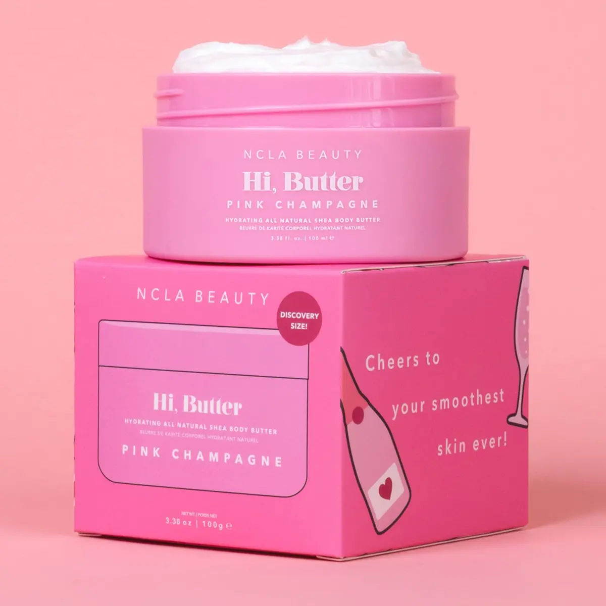 NCLA Beauty Hi Butter All Natural Body Butter 3.4 oz | Sunflower & Shea Nourishment - view 3