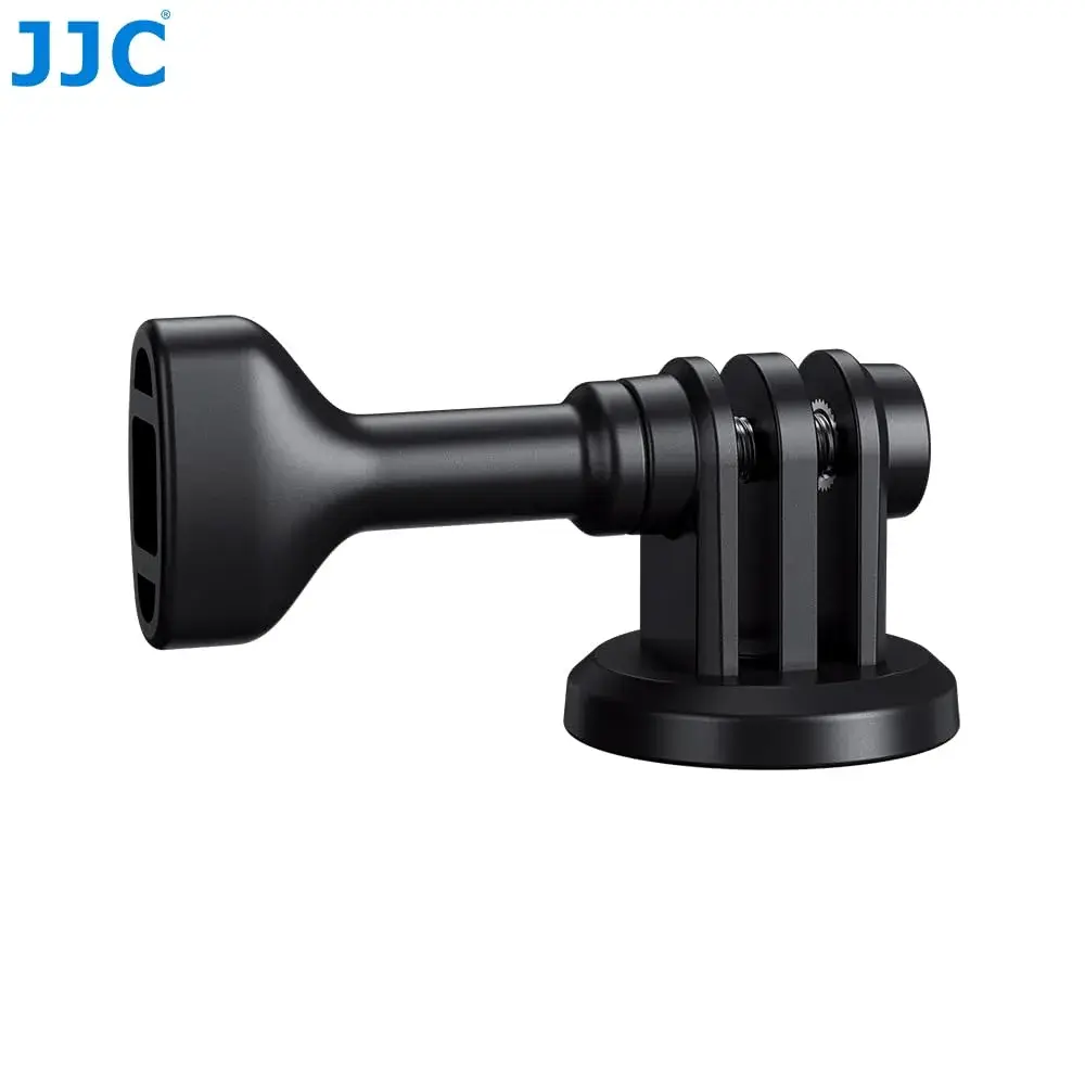 JJC Action Camera Tripod Mount Adapter with 1/4"-20 Hole for DJI Osmo Action Cameras | Lightweight ABS & Metal Build - view 4