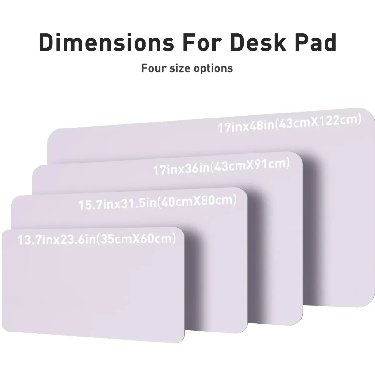 Aothia Large PU Leather Desk Pad Protector 36" x 17" (91.4 cm x 43.2 cm) | Smooth Writing Surface & Non-Slip Mouse Pad - view 6