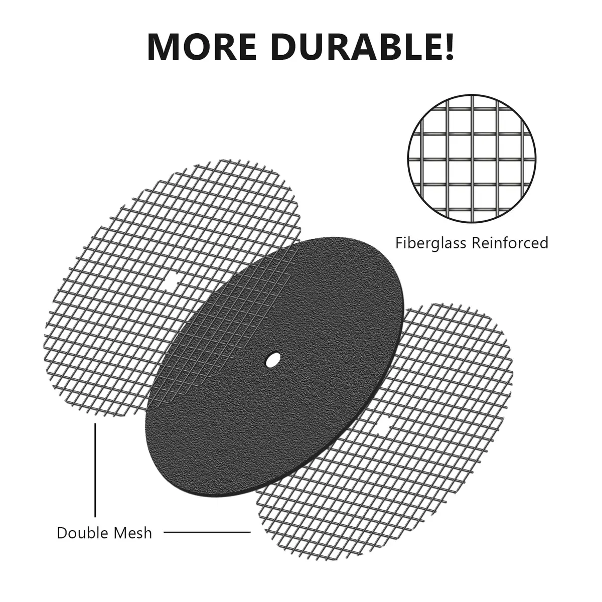 YGFRSTO Metal Cutting Discs 1-1/2'' Fiberglass Reinforced | Precise, Durable & Versatile for Metal & Light Duty Use - view 2