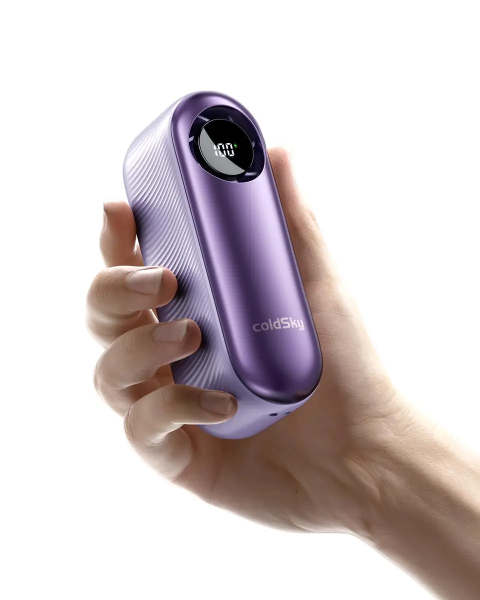 coldSky Portable Handheld Turbo Fan 4000mAh | Adjustable Speed & Compact Design for Travel & Outdoors - main product image