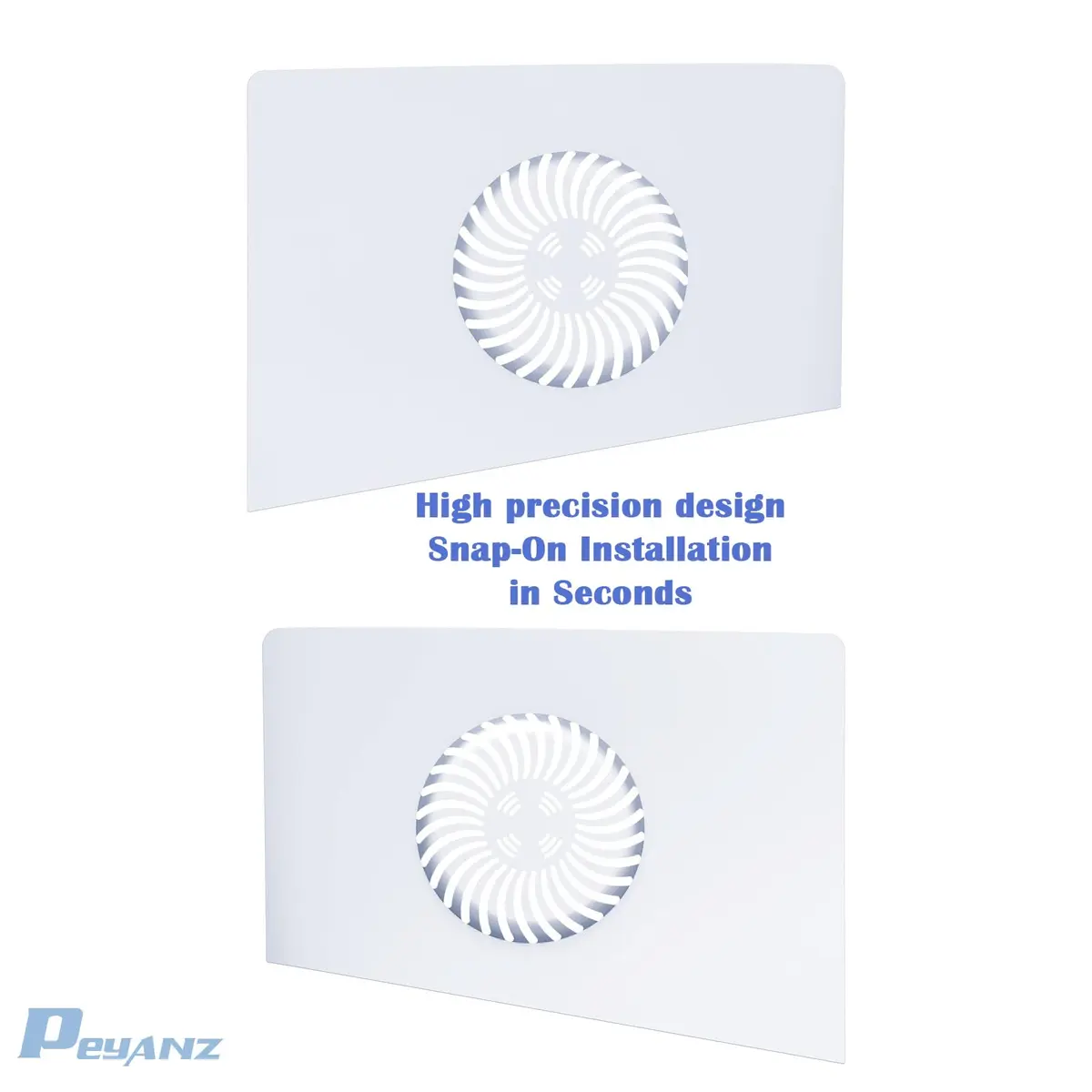 PEYANZ Upper Vented Faceplate Cover for PS5 Pro | Precise Fit & Enhanced Cooling (70-120 chars) - view 5