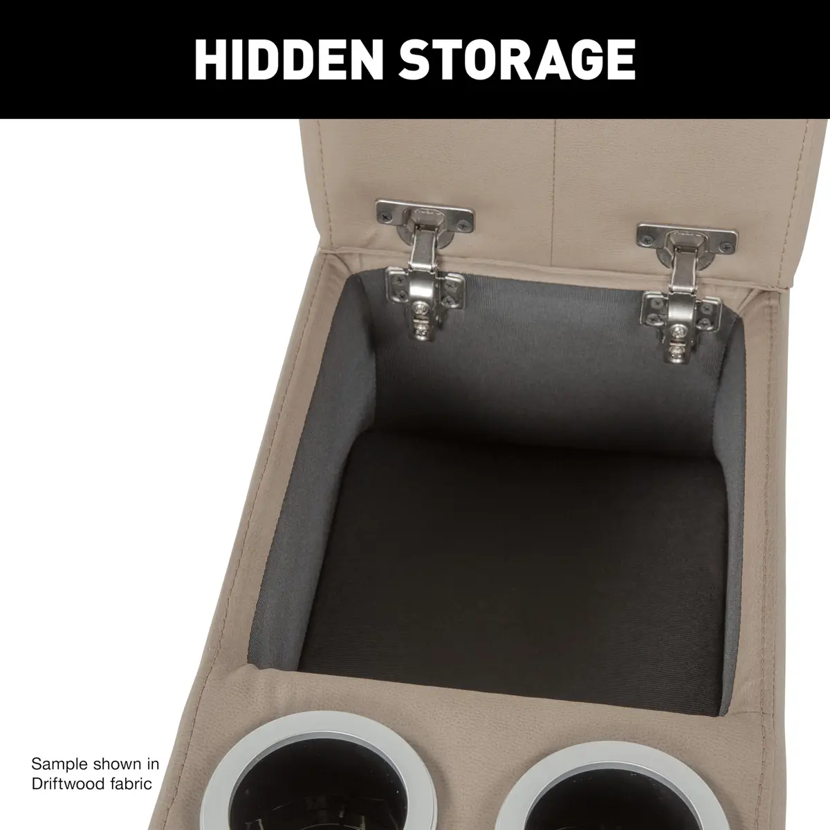 THOMAS PAYNE Signature Seismic Series Dellmead RV Center Console 12" | Storage & Power - view 8