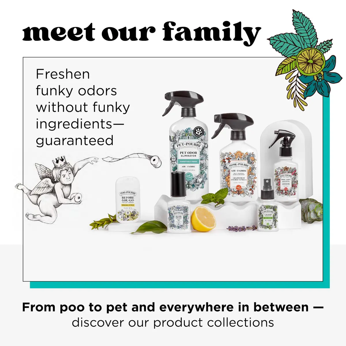Poo-Pourri Before-You-Go Toilet Spray, Royal Flush, Travel Size 10 mL | Eucalyptus & Spearmint Freshness - view 2