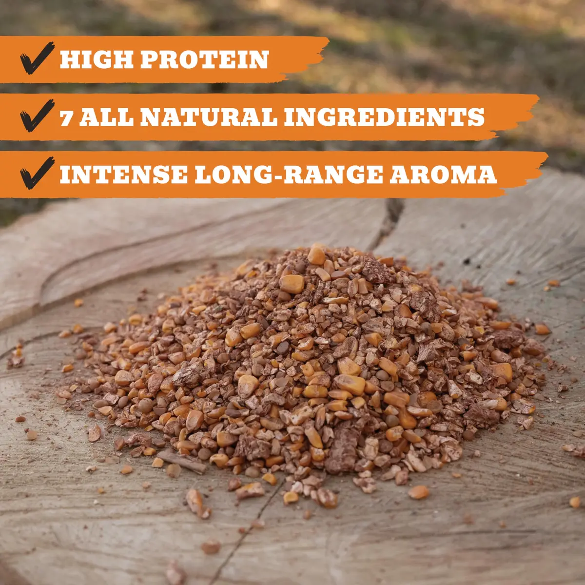 Whitetail Products Gone Wild Pumpkin/Squash Crunch Deer Attractant 40 lb | High-Protein Natural Flavors for Deer - view 3