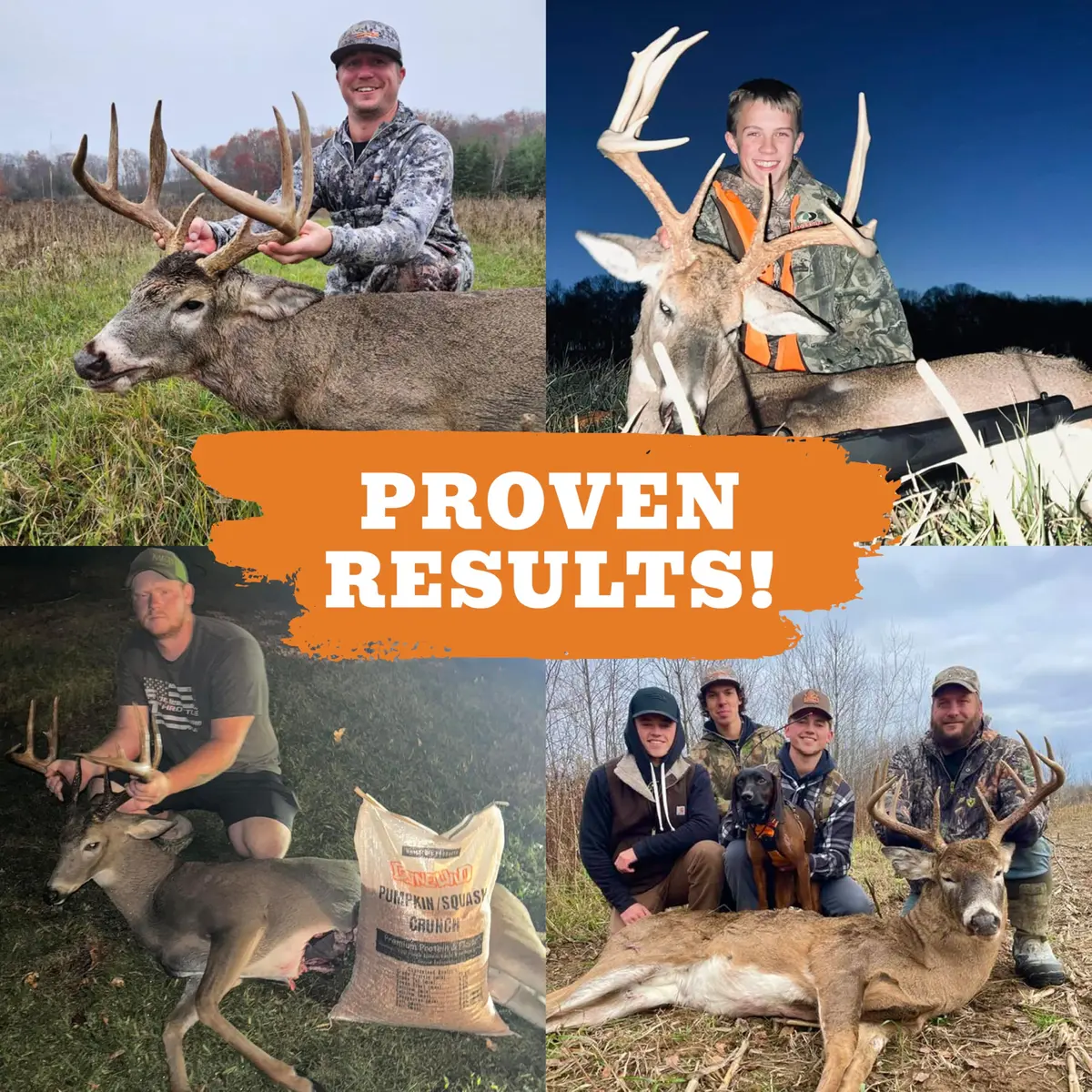 Whitetail Products Gone Wild Pumpkin/Squash Crunch Deer Attractant 40 lb | High-Protein Natural Flavors for Deer - view 4