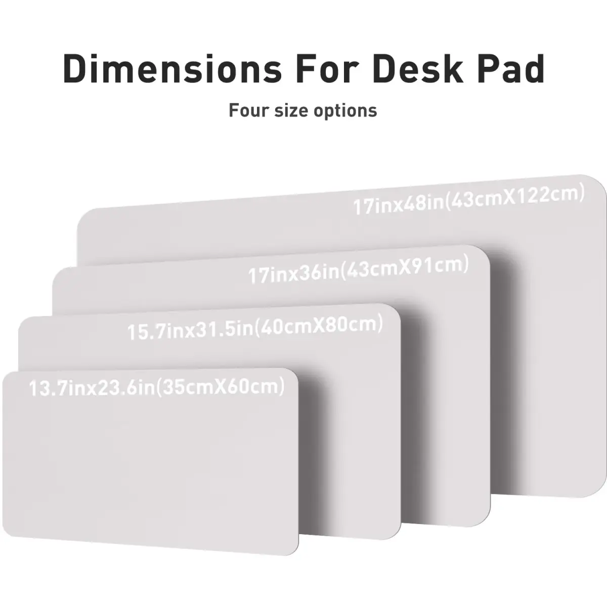 Aothia Large PU Leather Desk Pad Protector – Non-Slip Mouse Pad & Writing Mat 59.9cm x 34.8cm (23.6" x 13.7") | Professional & Durable - view 6