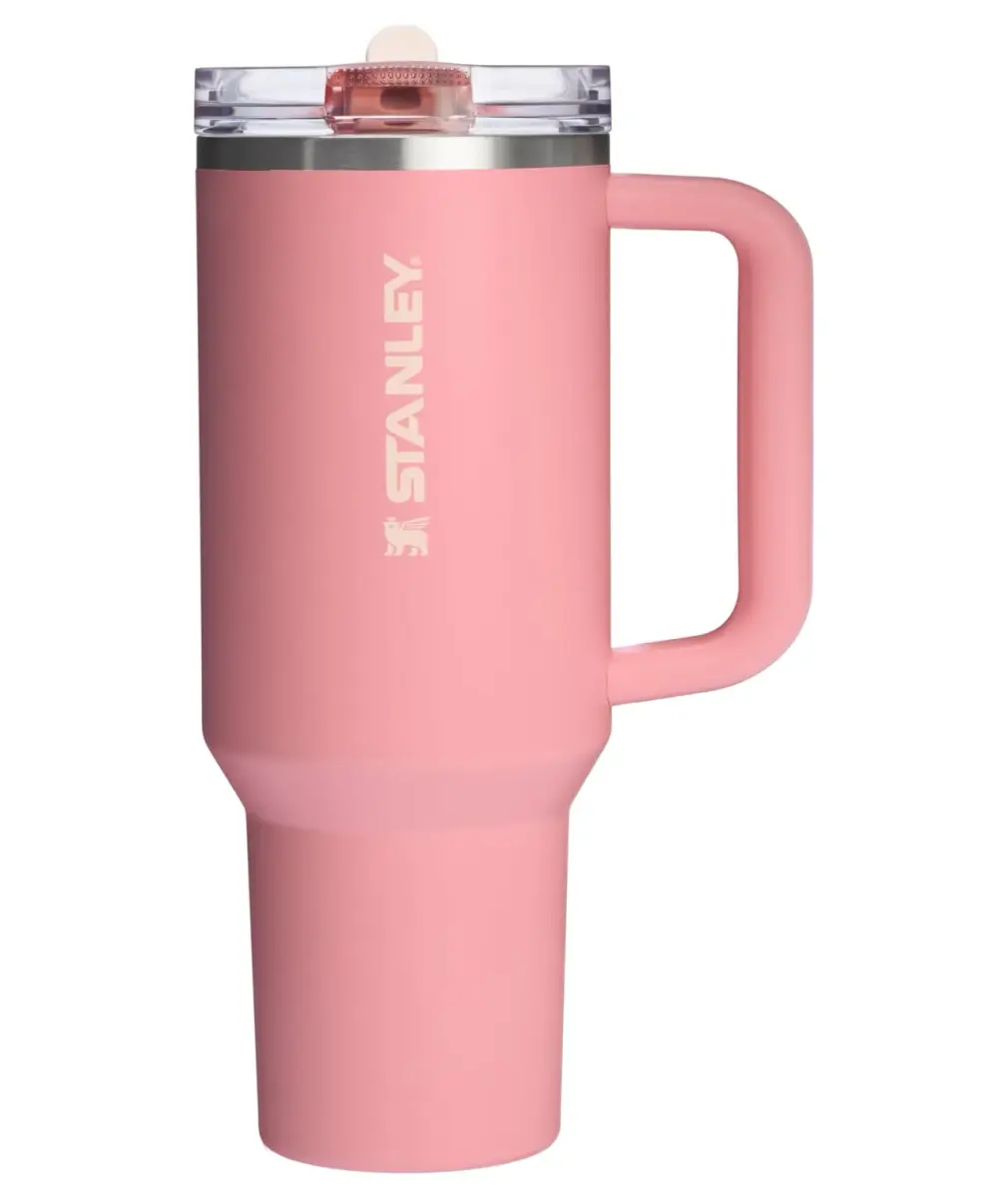 STANLEY Quencher ProTour Flipstraw Tumbler 40 oz - Pink Mesa - main product image
