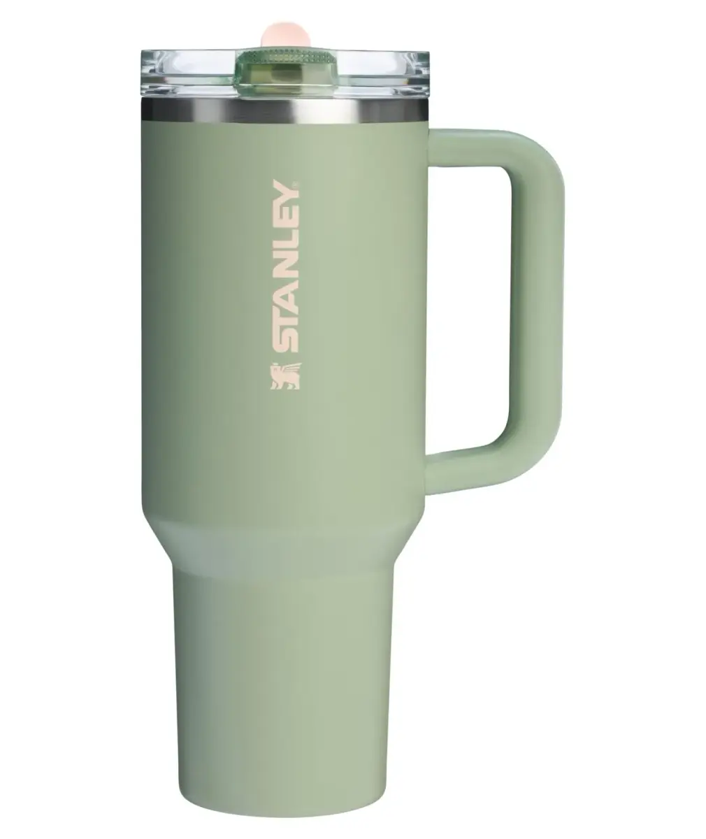 STANLEY Quencher ProTour Flipstraw Tumbler 40 oz - Lichen - main product image