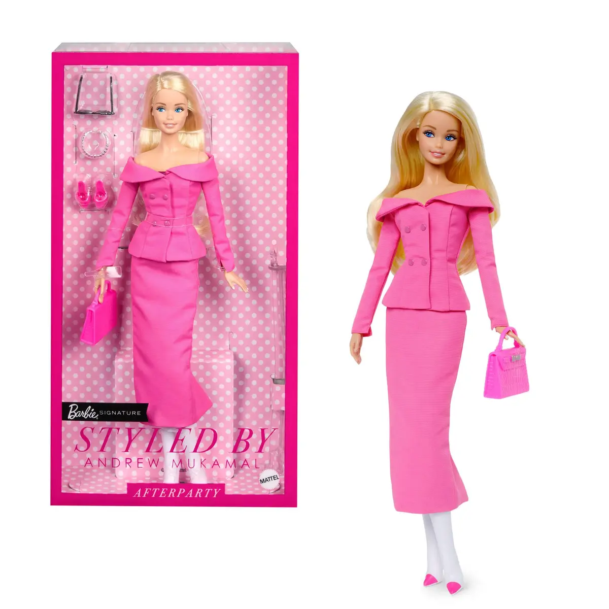 Barbie Signature Styled by Andrew Mukamal Collectible Doll 32cm (12.6in) | Fashion Stylist Inspired Toy Figure - main product image