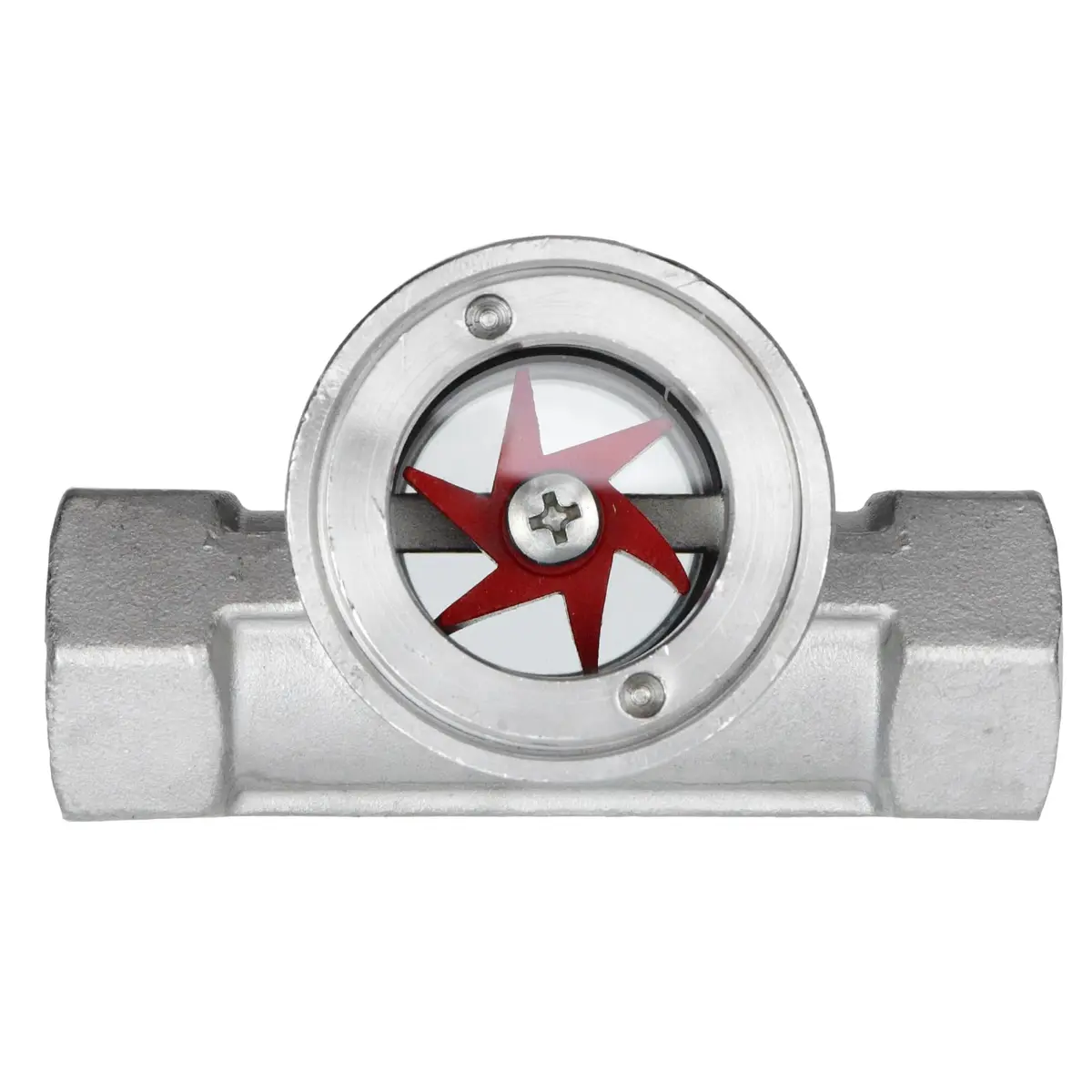 Antrader 3/4" NPT Female Stainless Steel Flow Indicator | Visual Pipeline Monitoring - main product image