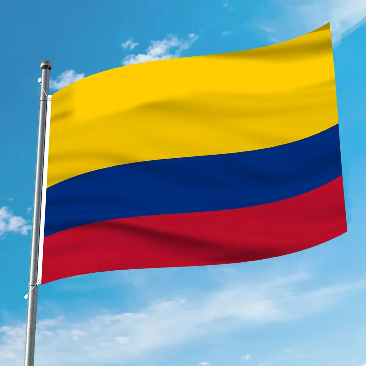 AhfuLife Colombia Flag 3x5 Ft | Double-Sided Waterproof Flag for Outdoor & Indoor Patriotism - view 6