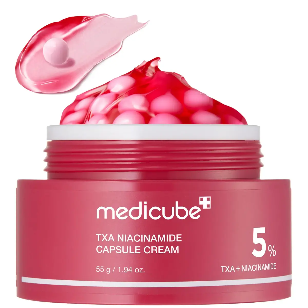 medicube TXA+Niacinamide Capsule Cream for After Spot Care | 55g (1.94 oz) | Clinically Gentle Formula - main product image