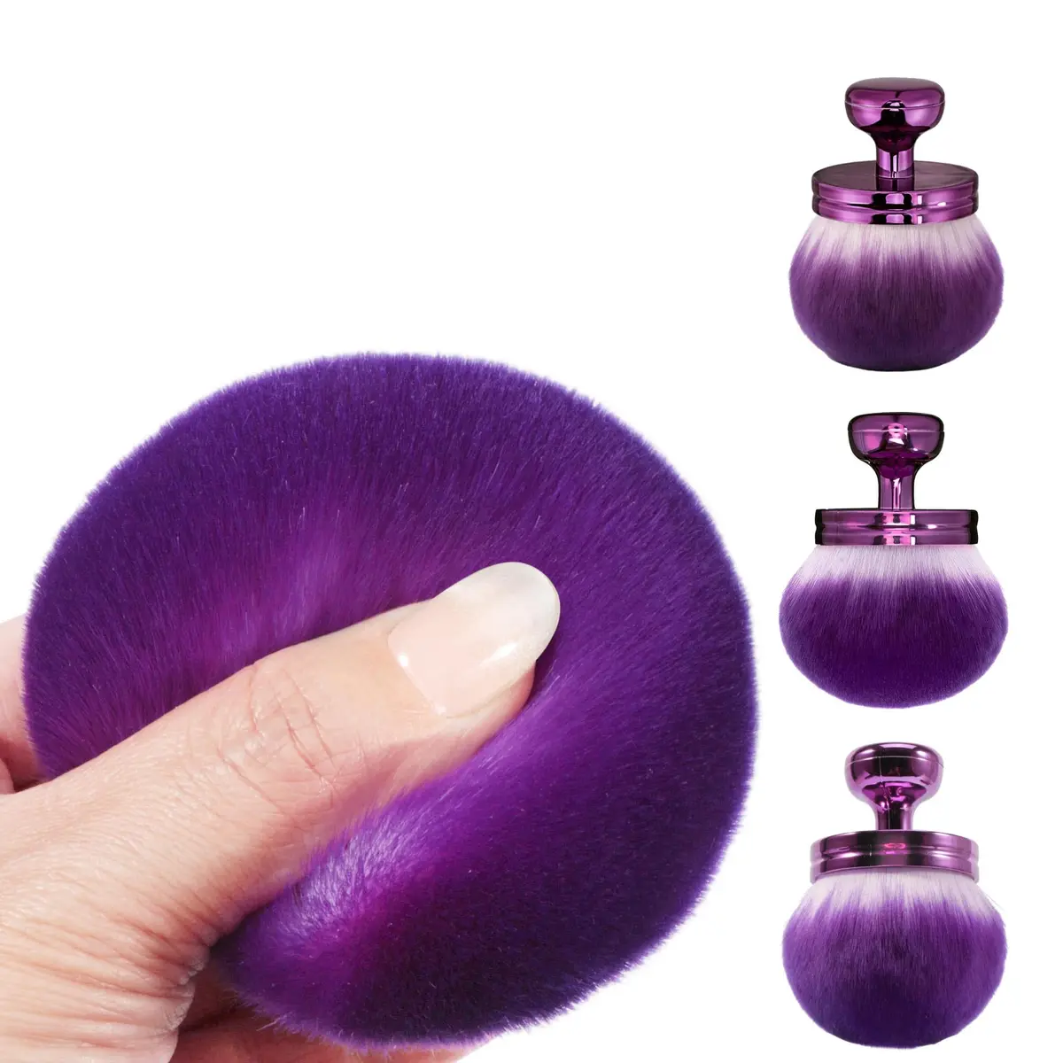 BABYSHEEP Blend & Blur 3.0 inch Round Head Large Body Makeup Brush | Flawless Self-Tanning & Body Application - view 4
