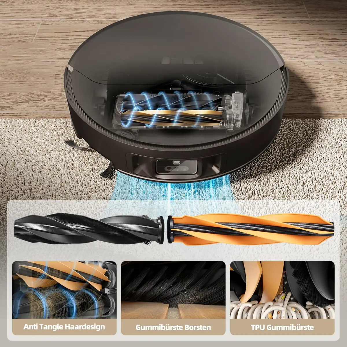 EOVWAEO 26-Piece Dreame X50 Ultra Accessories Set | Main Brush, Side Brush, Mop Pads, Filters, Dust Bags - view 3