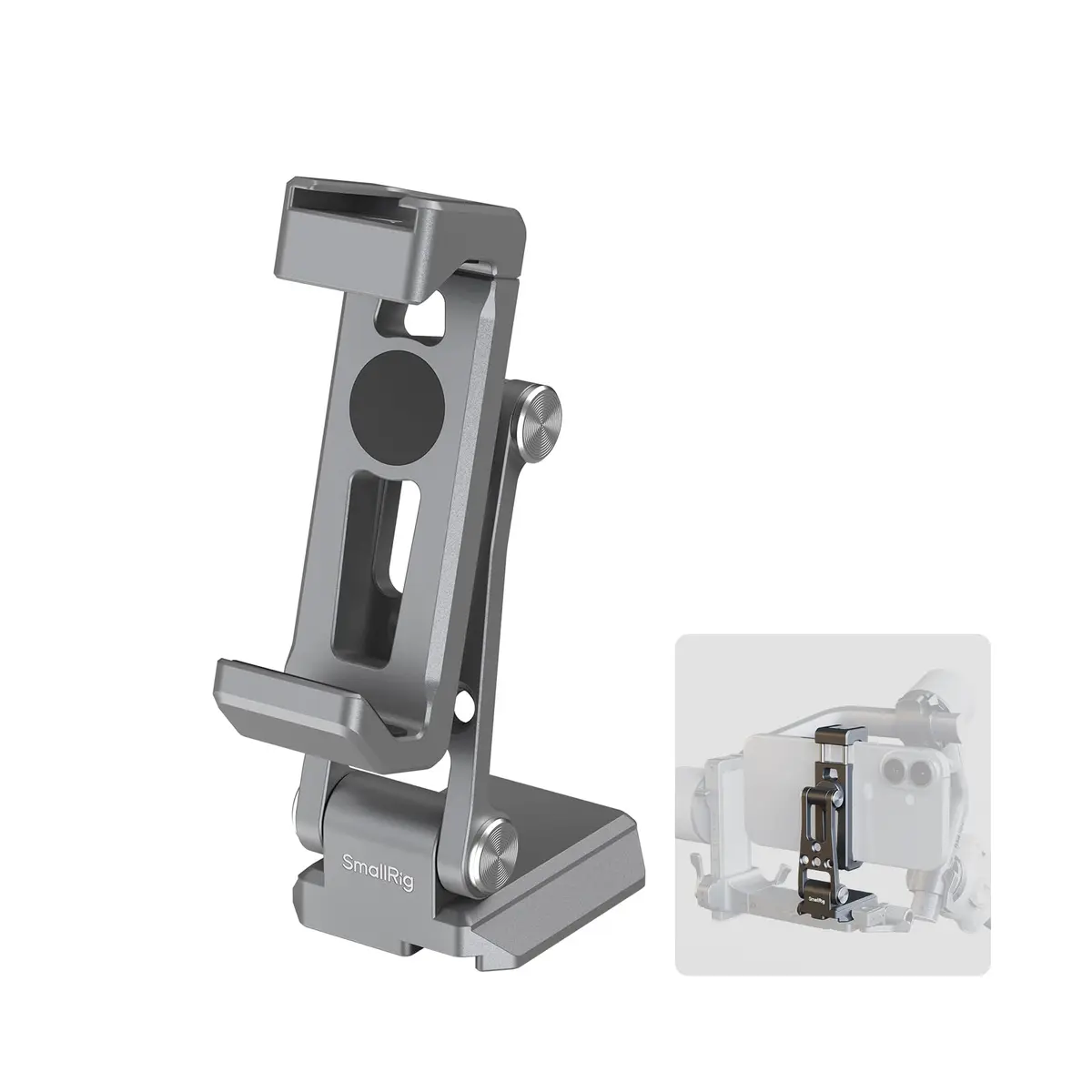 SMALLRIG Metal Phone Mount with Baseplate for Arca-Swiss - 5338 | Versatile, Durable & Compatible with DJI RS Mini - main product image