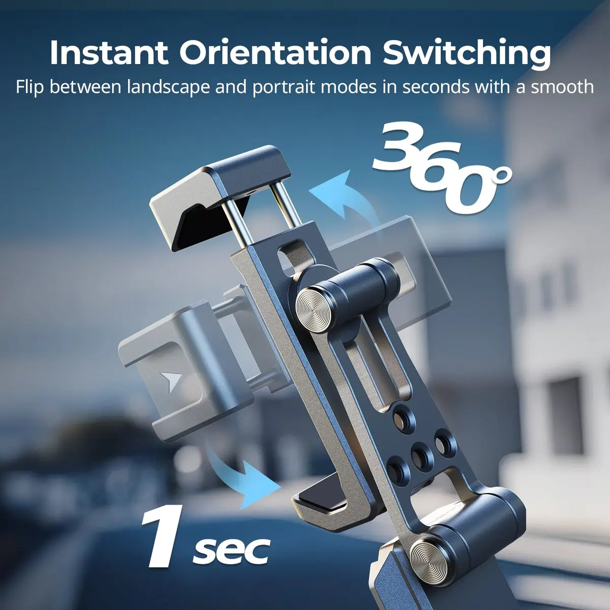 SMALLRIG Metal Phone Mount with Baseplate for Arca-Swiss - 5338 | Versatile, Durable & Compatible with DJI RS Mini - view 2