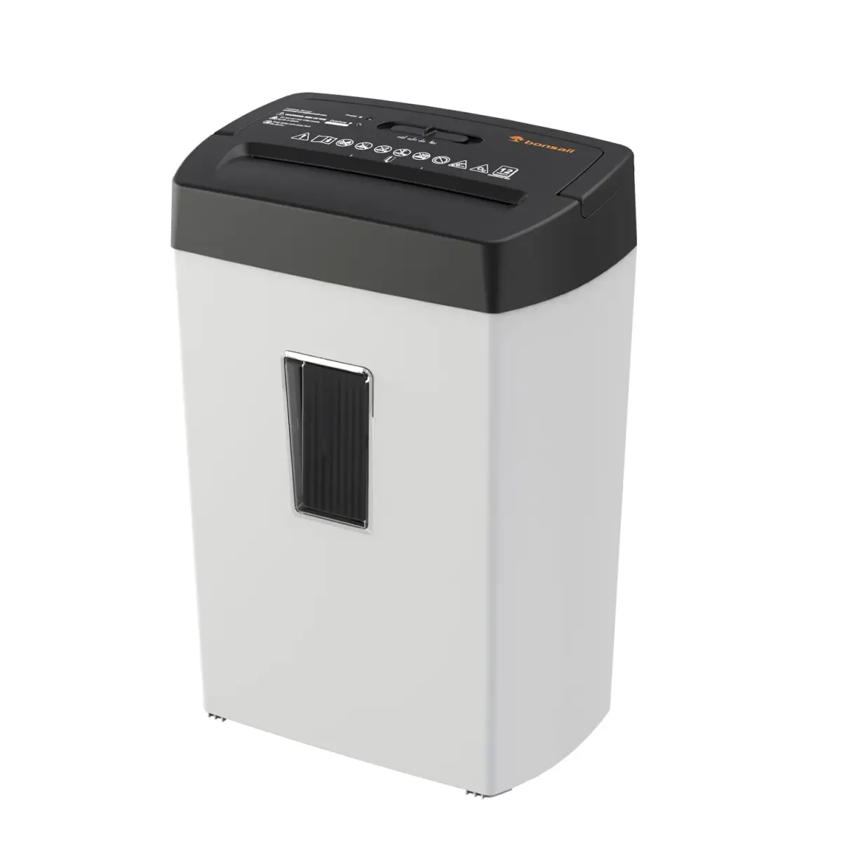 Bonsaii 12-Sheet Cross Cut Shredder 5.5 Gal (20.8 L) | P-4 Security, 5 Min Duty Cycle - main product image