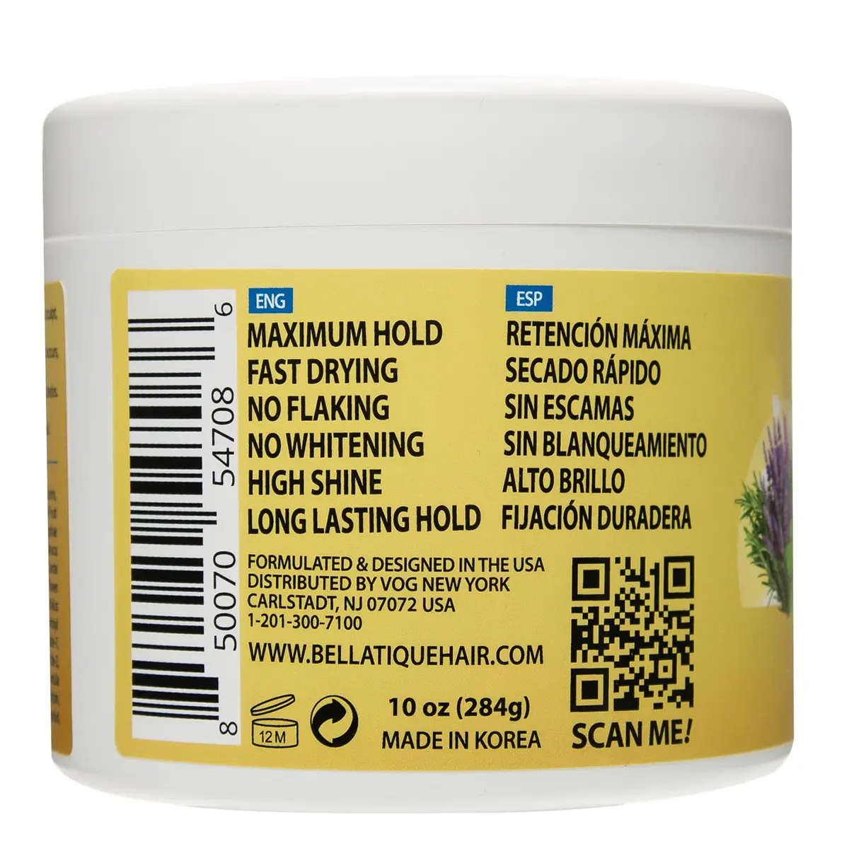 PINK LEMON Braiding Gel Peppermint 10 oz | Maximum Hold, No Flaking, High Shine - view 9