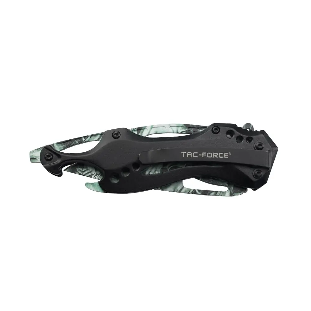 Tac-Force Folding Pocket Knife, 3.25 inch Half Serrated Blade | Versatile EDC Tool for Outdoors & Tactical Use - view 6