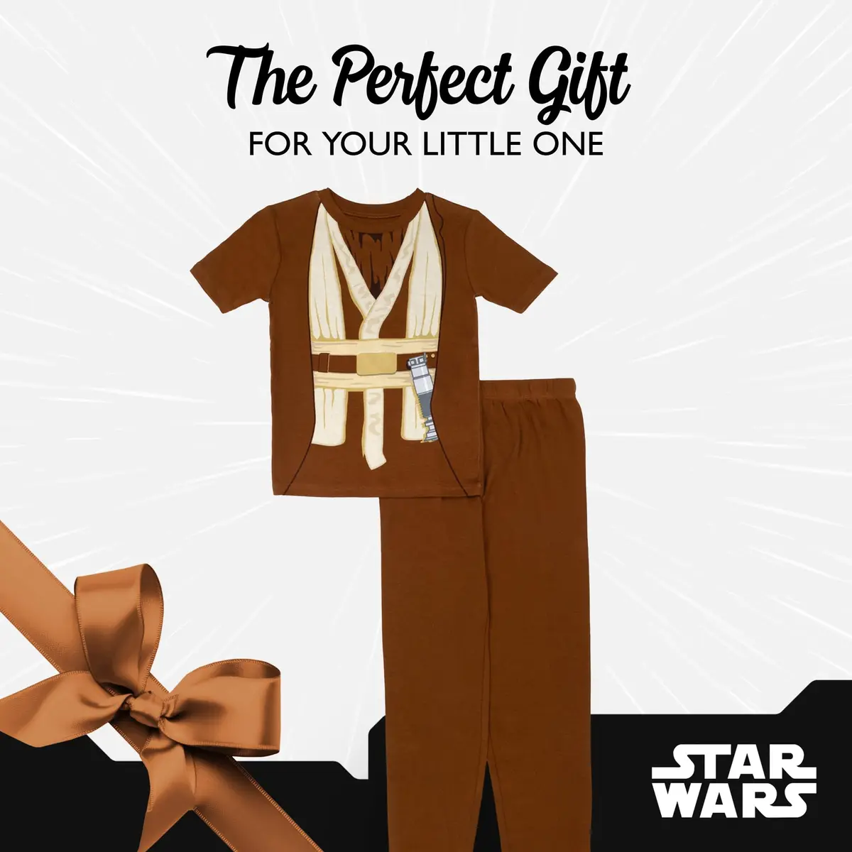 STAR WARS Boys' 2-Piece Snug-fit Cotton Pajama Set Size 8 | Officially Licensed Lucas Star Wars Merchandise - view 5