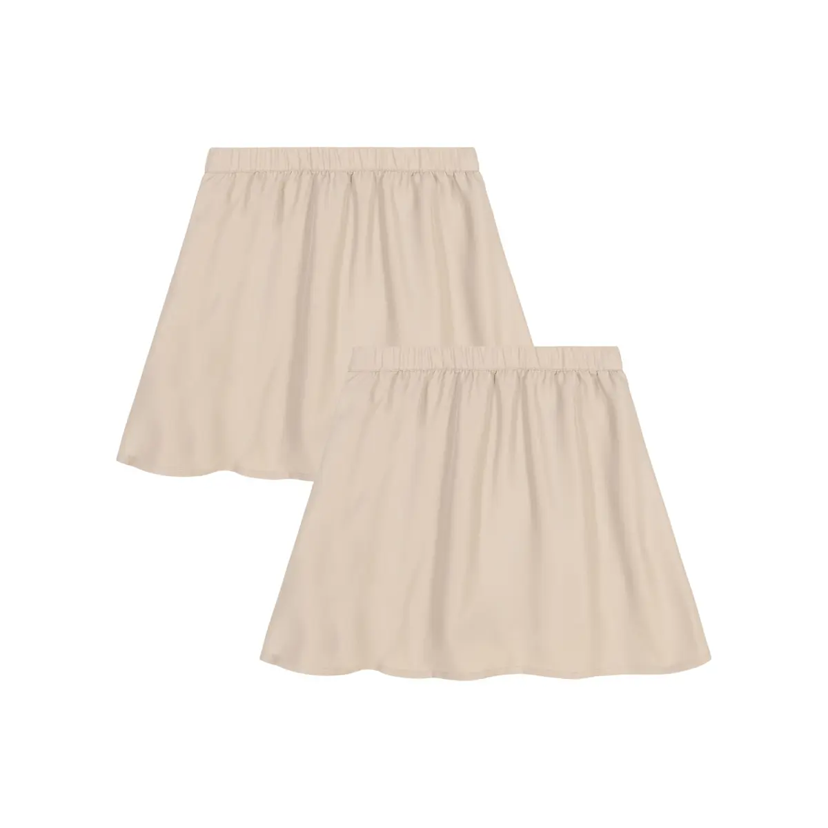 Approved School Wear Girls' School Uniform Pull On Scooter Skirt, Khaki 7 | Comfortable Fit for School Days - main product image