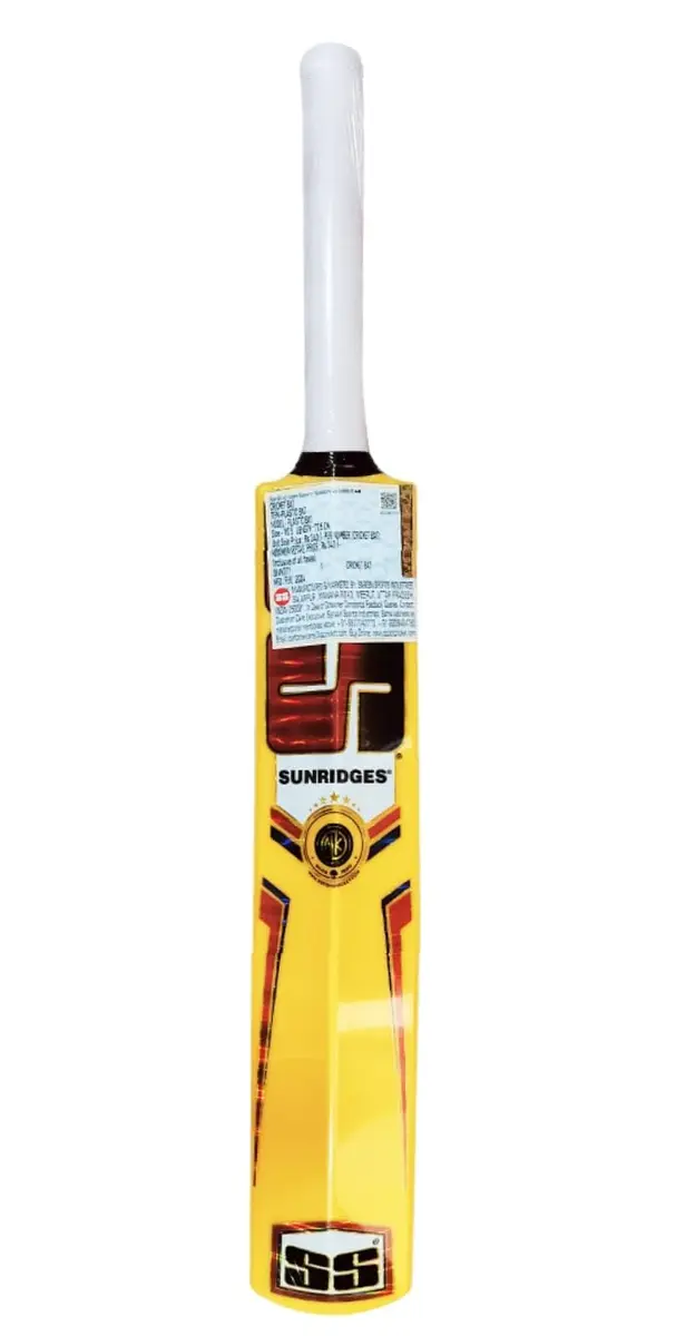 SS Sunridges Plastic Cricket Bat for Kids Size 6 | Durable & Safe for Youth Play - view 2