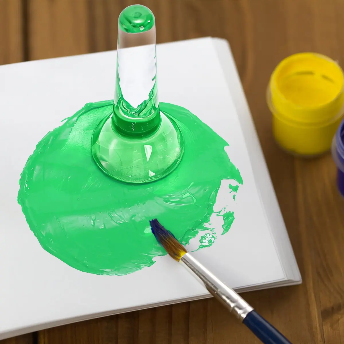 ZEAYEA Glass Muller for Paint Making 1.9 inch | Artist Pigment Grinding Tool - view 7