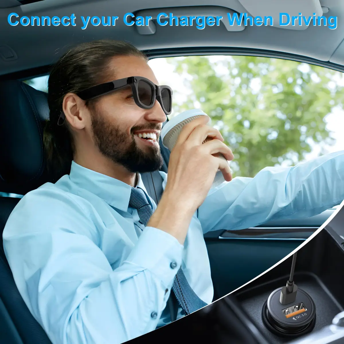 RCstyle Charging Cable for Ray-Ban Meta Gen 2/1 & Oakley Meta HSTN Smart Glasses, 1.2m (3.9ft) | Safe & Portable Charging - view 5