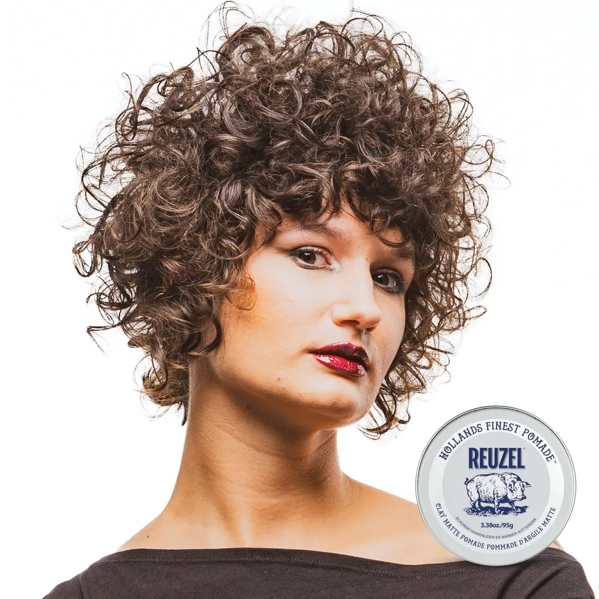 REUZEL Matte Clay Pomade 2026 Road Trip Set 3.38 oz + 1.3oz Travel Tin | Medium Hold, Matte Finish, Versatile Styling - view 3