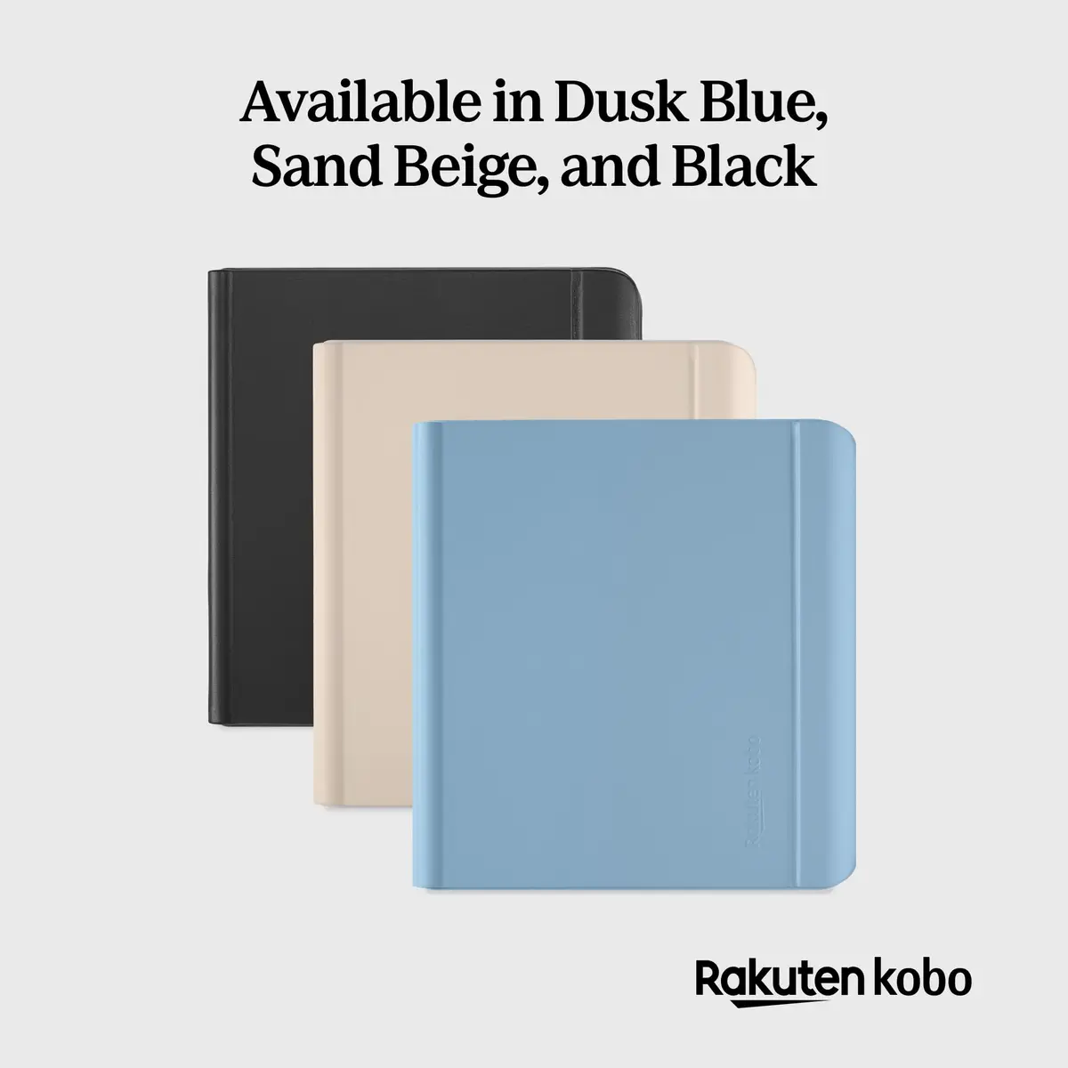 Kobo Libra Colour SleepCover Case | Dusk Blue | Recycled Vegan Leather | Sleep/Wake Tech | Built-in 2-Way Stand | Compatible with 7” Kobo Libra Colour - view 6