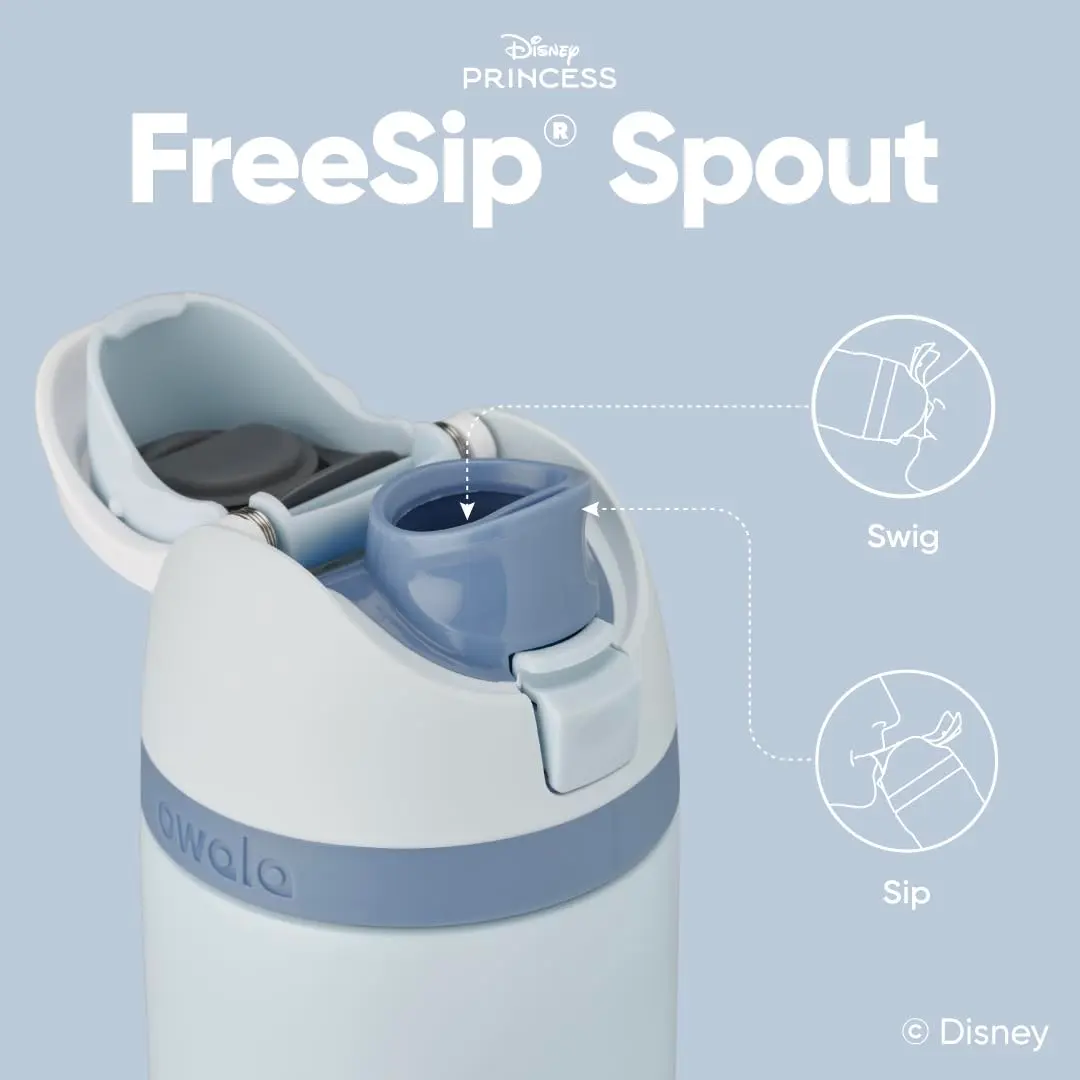 Owala Princess FreeSip Stainless Steel Water Bottle 24 oz Cinderella | Disney Princess Hydration - view 2