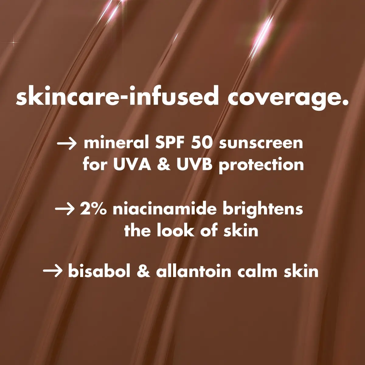 e.l.f. Halo Glow Skin Tint SPF 50 Hydrating & Tinted 17 Rich Warm | Dewy, Buildable Coverage - view 5
