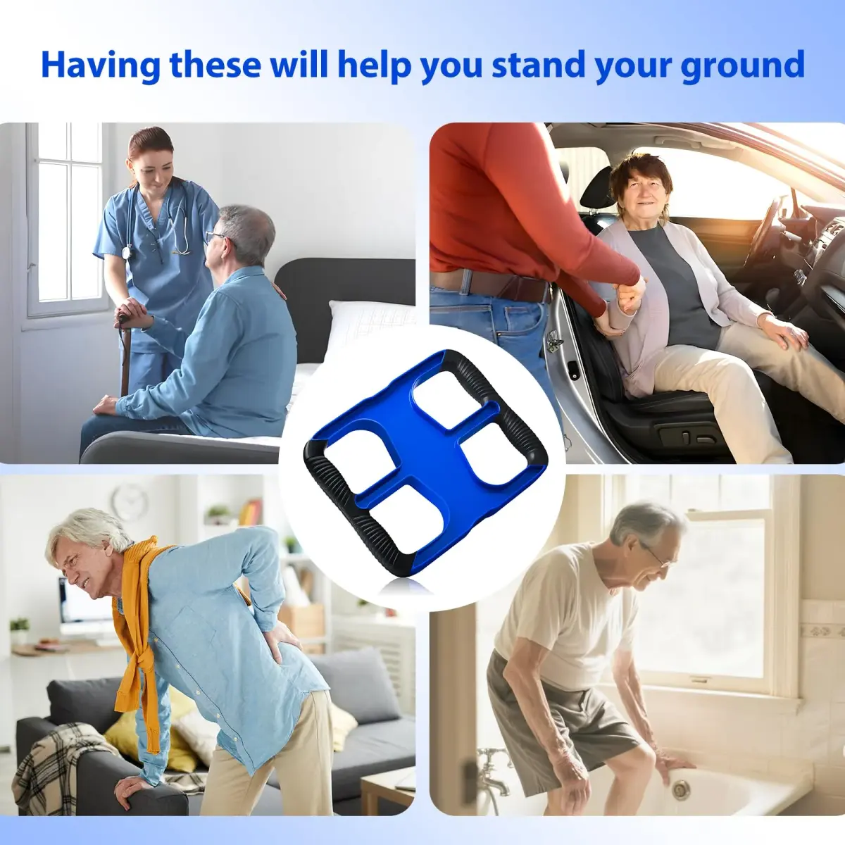 KOUNATSURI Portable Lift Assist Standing Aid Bar with No-Slip Grip Handle | Supports Up to 450 lbs (204 kg) - view 8