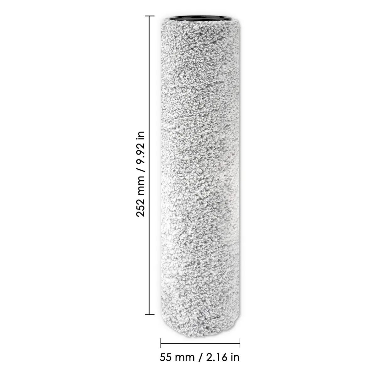 MIBUMIKI Version 2 Detachable Brush Rollers (2 Pack) for Tineco Floor One S7 Pro, S6, Stretch S6 - 6cm (2.3in) x 4cm (1.3in) x 3cm (1in) - view 4